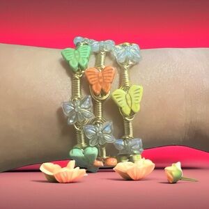 Butterfly Bangle Bundle (GOY)
